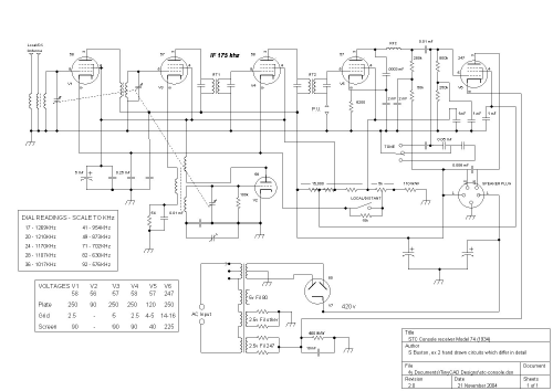 747 Ch= 74; Standard Telephones (ID = 1059951) Radio