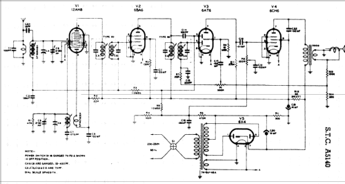 Bantam A5140AV ; Standard Telephones (ID = 1908257) Radio