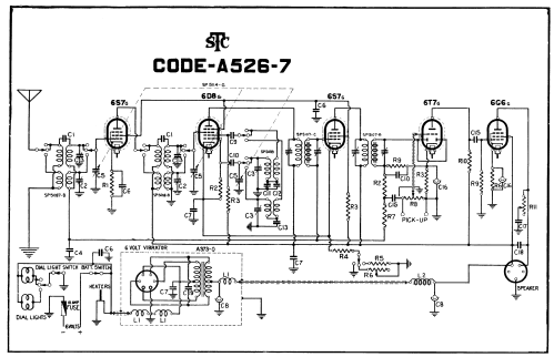 A526B Ch= A526; Standard Telephones (ID = 779290) Radio