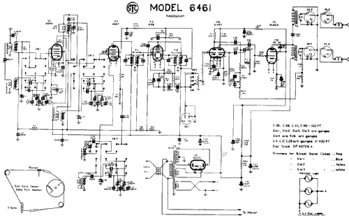 Windsor A6461BW ; Standard Telephones (ID = 2008522) Radio