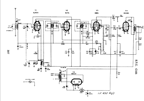 C105; Standard Telephones (ID = 905405) Radio