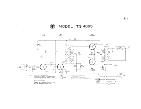 Transigram TG4080; Standard Telephones (ID = 3180587) Sonido-V