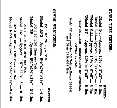 ND-3; Stark Electronic (ID = 2337811) Equipment