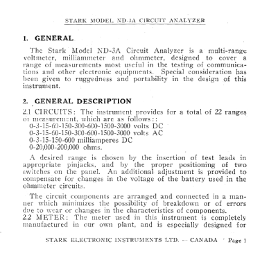 ND-3; Stark Electronic (ID = 2337813) Equipment