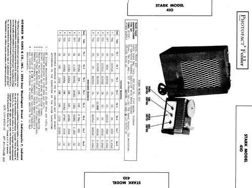 410 ; Stark Sound (ID = 986026) Enrég.-R