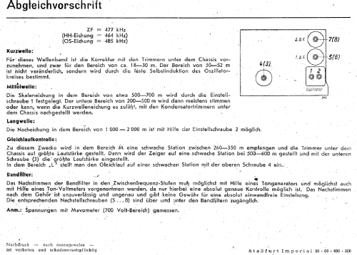 Imperial 400GWK; Stassfurter Licht- (ID = 2939226) Radio