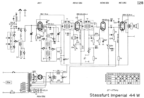 Imperial 44W; Stassfurter Licht- (ID = 445674) Radio