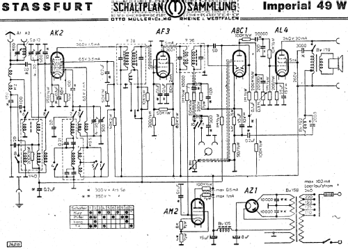 Imperial 49 W ; Stassfurter Licht- (ID = 2935881) Radio