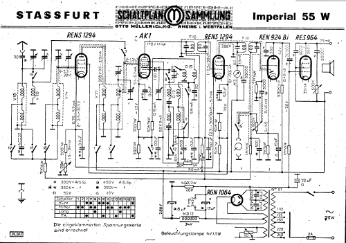 Imperial 55 St Ch= 55W; Stassfurter Licht- (ID = 1203937) Radio