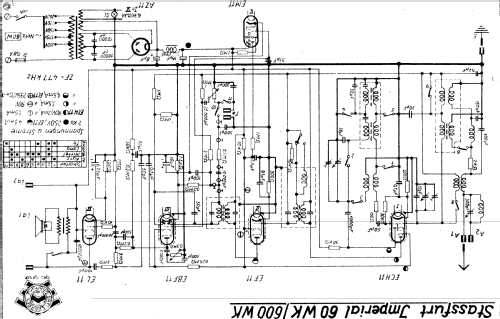 Imperial 600WK; Stassfurter Licht- (ID = 1912405) Radio