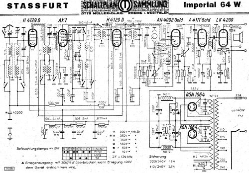 Imperial 64W; Stassfurter Licht- (ID = 2938616) Radio