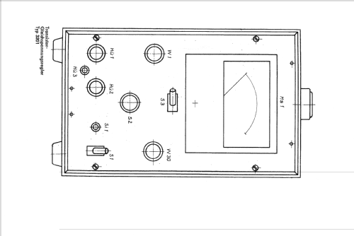 Gleichspannungsregler Typ 3201; Statron, VEB Ostd.; (ID = 1870058) Equipment