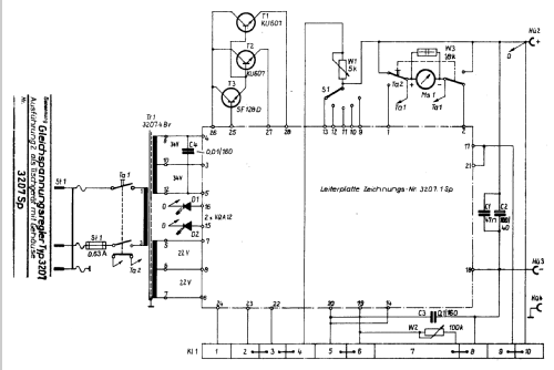 Labornetzteil 3207; Statron, VEB Ostd.; (ID = 213154) Equipment