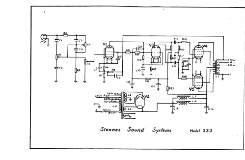 Hifi Amplifier S313; Steane’s Sound (ID = 2399182) Ampl/Mixer