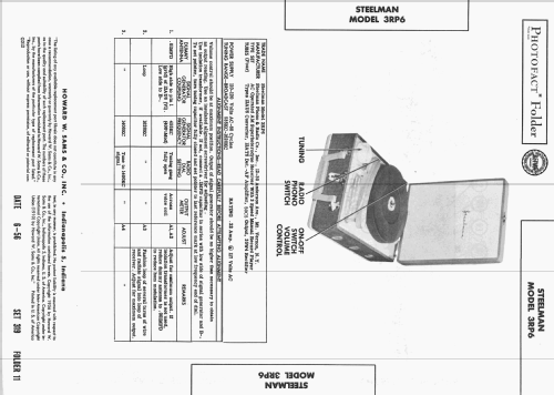 3RP6 ; Steelman Phono & (ID = 2250508) Radio