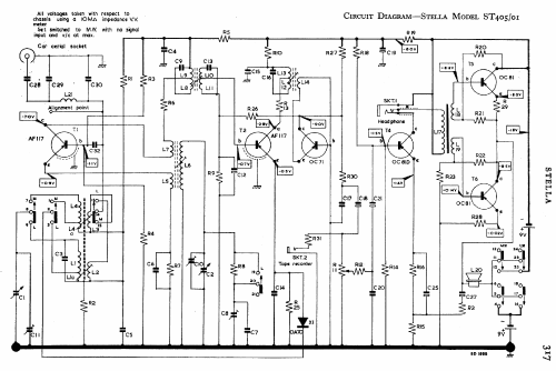 ST405T/01 ; Stella Radio & (ID = 727915) Radio