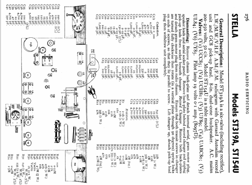 ST319A; Stella Radio & (ID = 771343) Radio