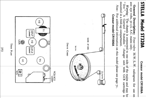 ST320A; Stella Radio & (ID = 807925) Radio