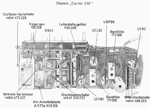 Carino 530; Stern-Radio (ID = 2584454) Radio