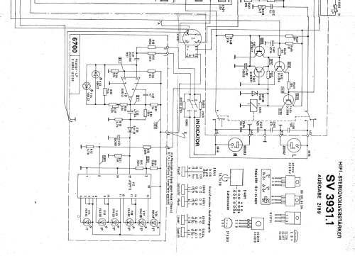 HIFI Verstärker SV3930 SV3931.1; Stern-Radio (ID = 1975611) Ampl/Mixer