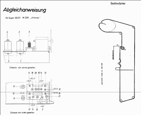 Ilmenau 66/61W ; Stern-Radio (ID = 104357) Radio