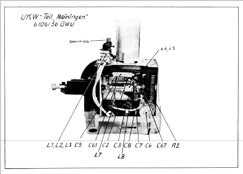 Meiningen 6106/56GWU; Stern-Radio (ID = 2336776) Radio