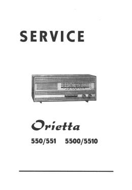 Orietta 5500; Stern-Radio (ID = 3038492) Radio