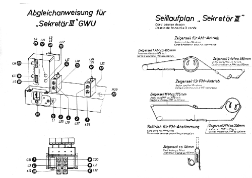 Sonra Sekretär III 697/62GWU; Stern-Radio (ID = 512960) Radio