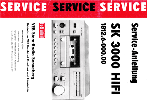 SK3000; Stern-Radio (ID = 1972644) Reg-Riprod