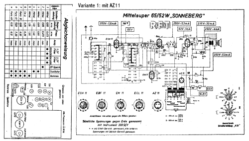 Sonneberg Super 65/52W; Stern-Radio (ID = 90012) Radio