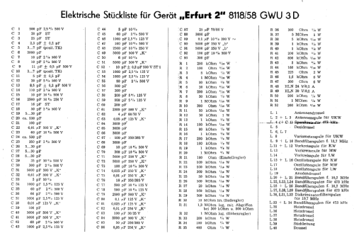 Sonneberg Erfurt 2 Super 8118/58 GWU 3D; Stern-Radio (ID = 2310279) Radio