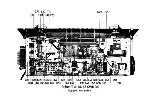 Sonra Erfurt 2 8118/58 GWU-3D; Stern-Radio (ID = 2341989) Radio