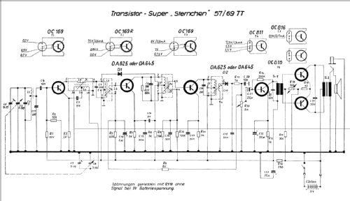 Sternchen 57/69TT; Stern-Radio (ID = 31616) Radio