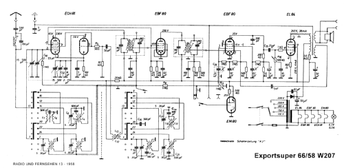 Sonra Super 66/58 W207H; Stern-Radio (ID = 1250260) Radio