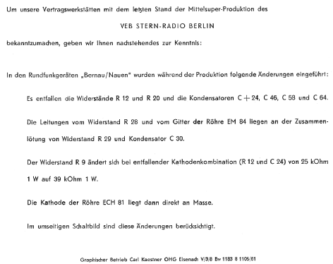 Bernau 1133.1-0; Stern-Radio Berlin, (ID = 1980800) Radio