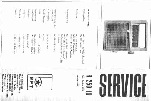 Contura 2510; Stern-Radio Berlin, (ID = 461863) Radio