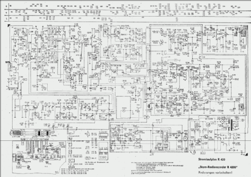 Radiorecorder R4200; Stern-Radio Berlin, (ID = 534010) Radio