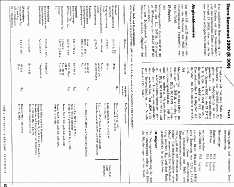 Sensomat 3000 R300; Stern-Radio Berlin, (ID = 2663716) Radio