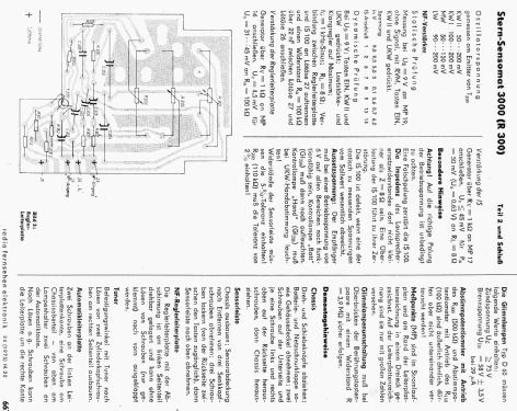 Sensomat 3000 R300; Stern-Radio Berlin, (ID = 2663987) Radio