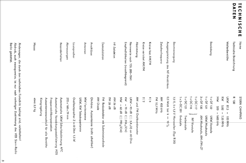 Stern Camping R 130; Stern-Radio Berlin, (ID = 1987501) Radio