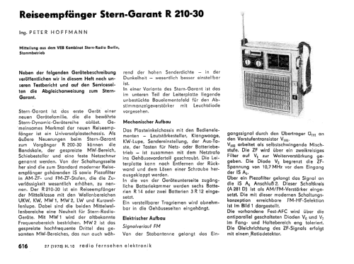 Stern Garant R2130 ; Stern-Radio Berlin, (ID = 2309047) Radio