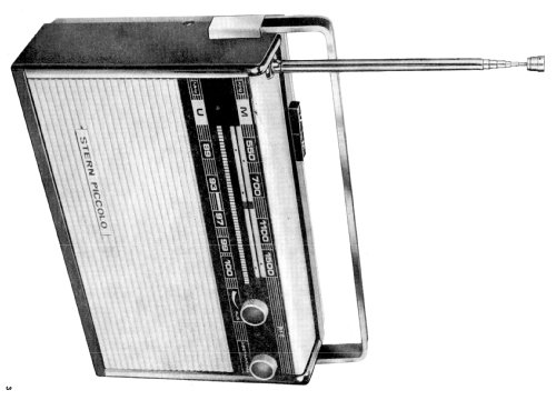 Stern Piccolo R120-20UM; Stern-Radio Berlin, (ID = 1976785) Radio
