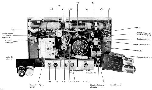 Taschenempfänger T103 ; Stern-Radio Berlin, (ID = 1974224) Radio