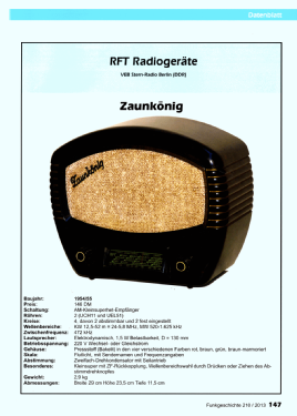 Zaunkönig ; Stern-Radio Berlin, (ID = 3005337) Radio