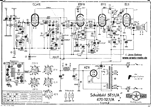 Stern 5E61/A; Stern-Radio Rochlitz (ID = 259058) Radio