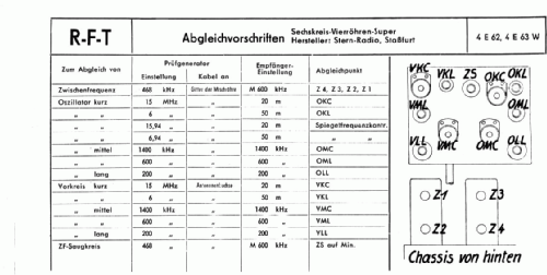 Stern 4E62W; Stern-Radio Staßfurt (ID = 342702) Radio