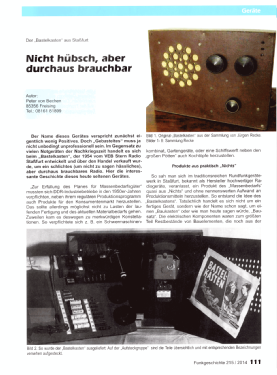 Bastelkasten ; Stern-Radio Staßfurt (ID = 3001968) Kit