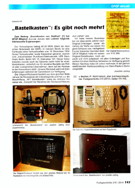 Bastelkasten ; Stern-Radio Staßfurt (ID = 3002028) Kit