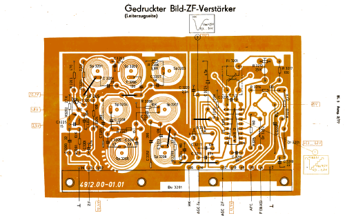 Colortron 3001 Ch. 1203.00-2000 or 1203.01-2000; Stern-Radio Staßfurt (ID = 1251828) Fernseh-E