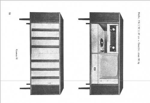 Kosmos VI 53EFSR105; Stern-Radio Staßfurt (ID = 2123229) TV Radio